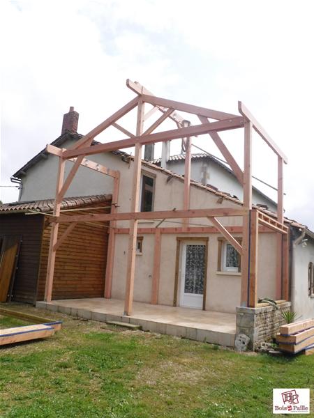 Extension, véranda dans le pays mellois (79)